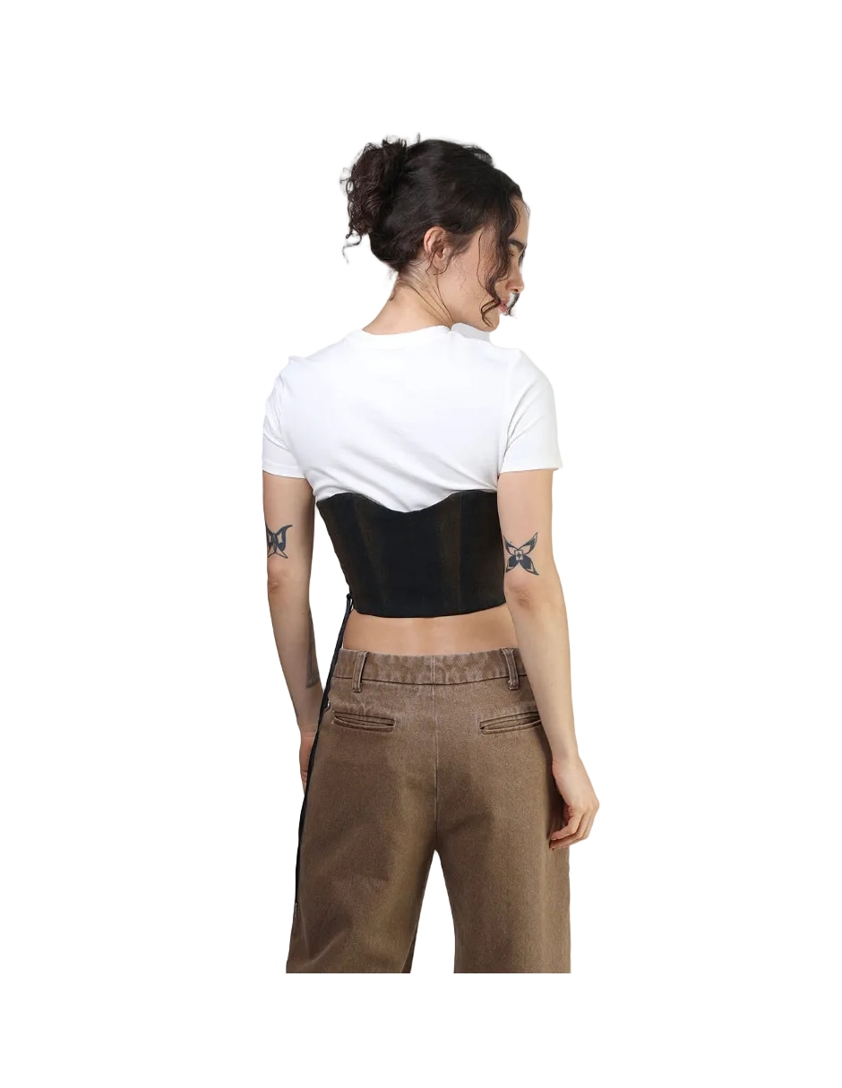 Blusa manga Sin Manga para mujer