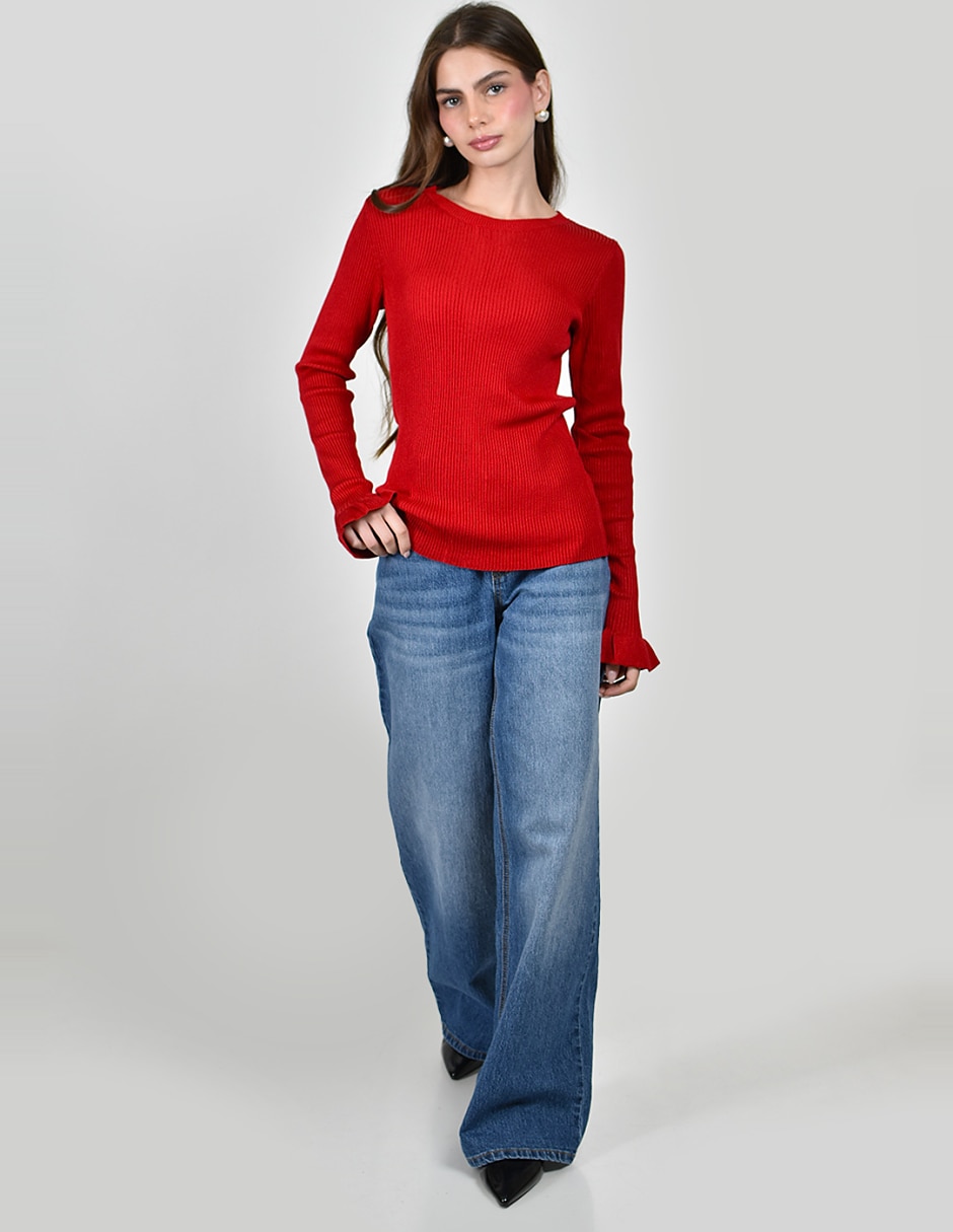 Blusa No aplica manga Larga para mujer 6