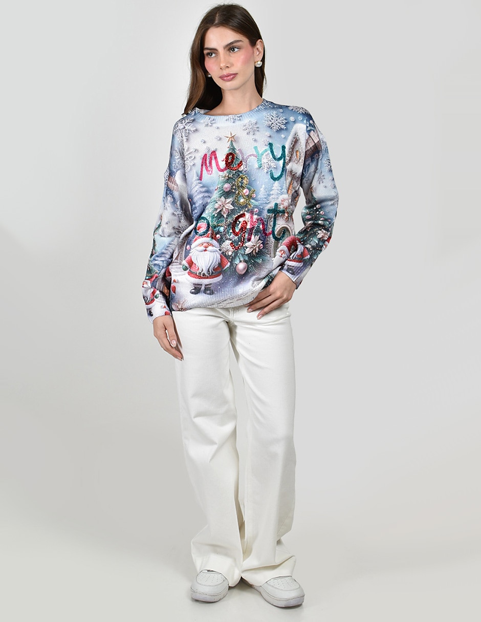 Suéter cuello Redondo para mujer 5