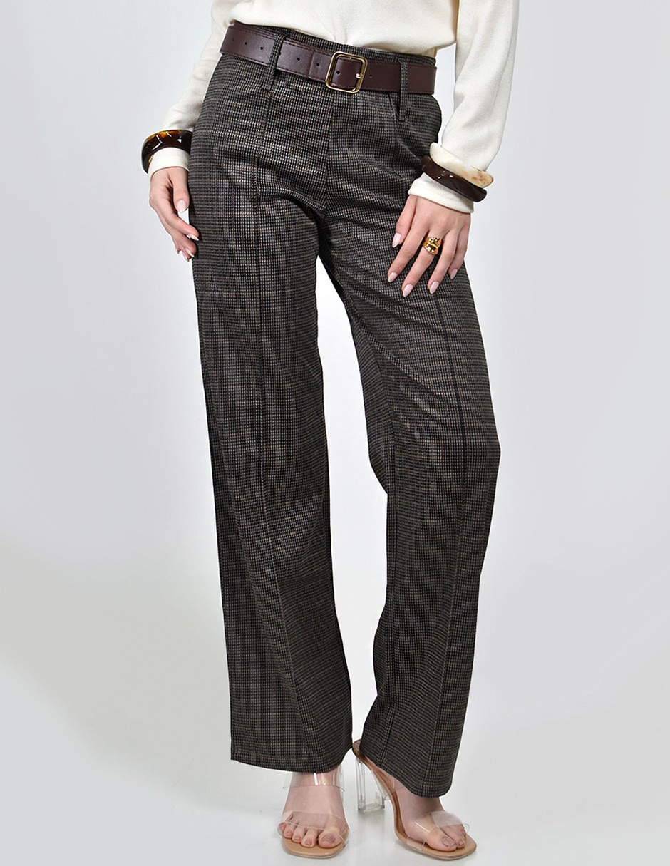 Pantalón recto para mujer