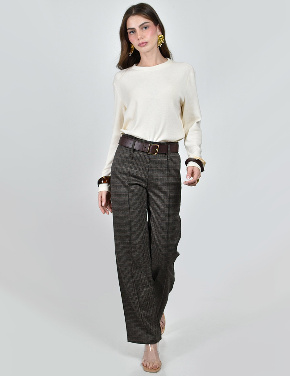Pantalón recto para mujer 4