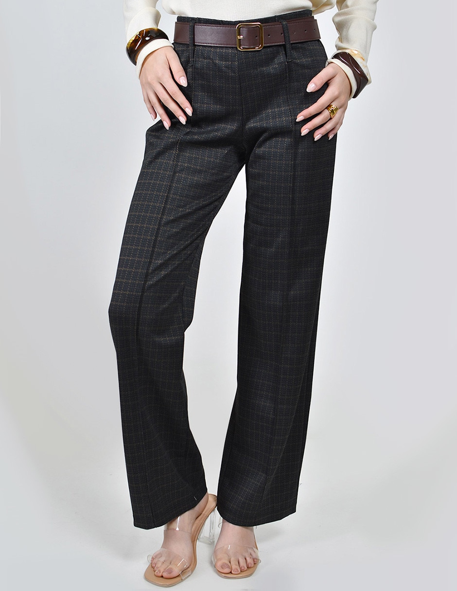 Pantalón recto para mujer