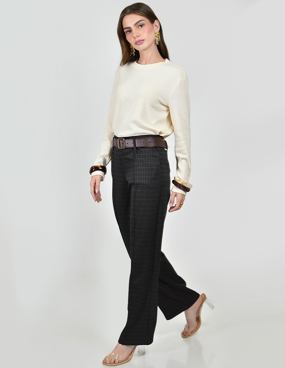 Pantalón recto para mujer 2