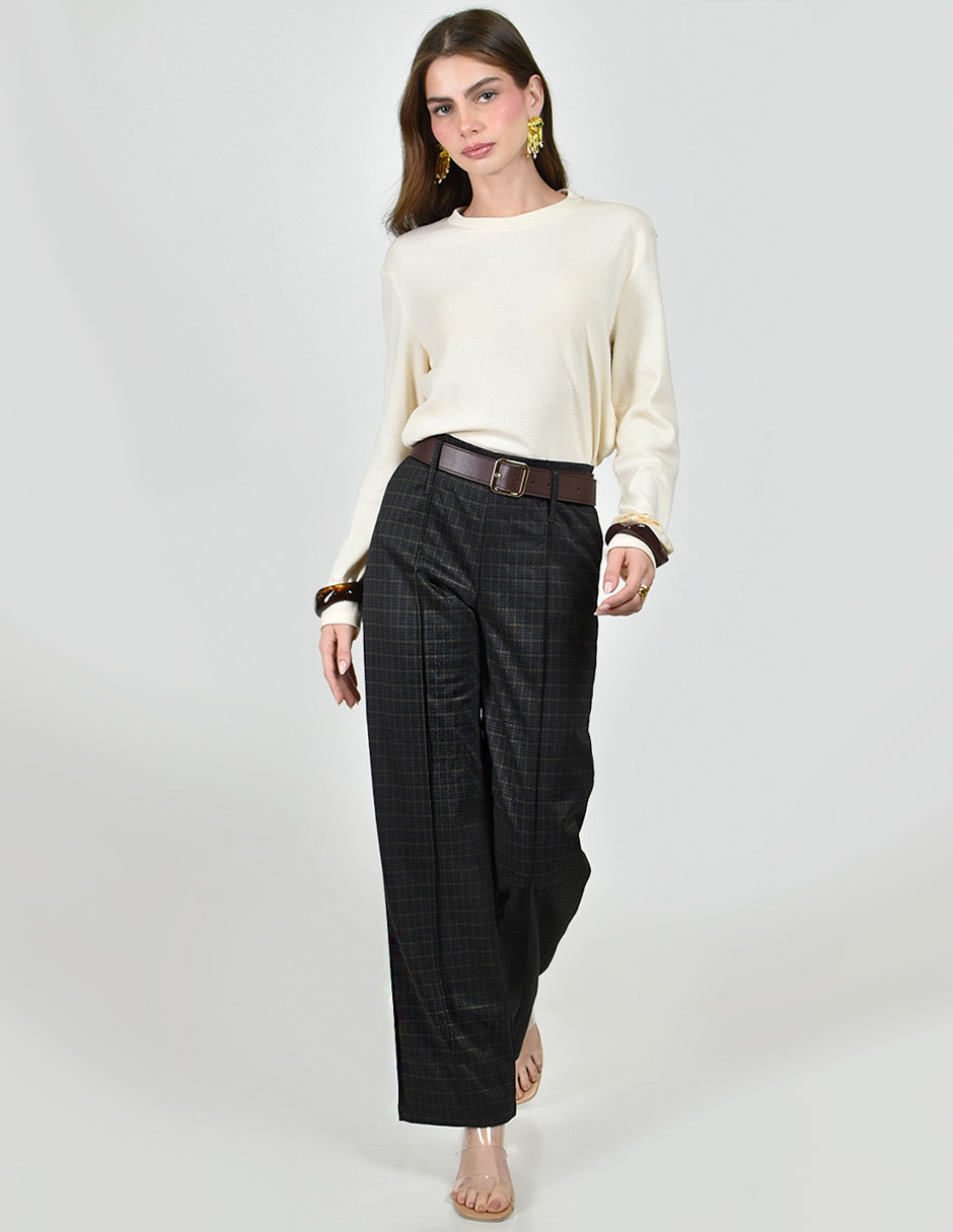 Pantalón recto para mujer 4