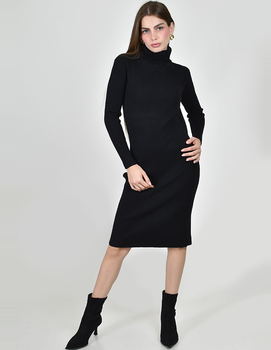 Vestido a la rodilla casual para mujer 5