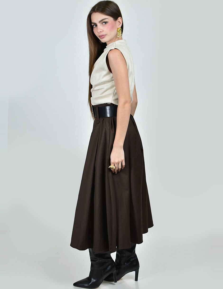 Falda midi 2