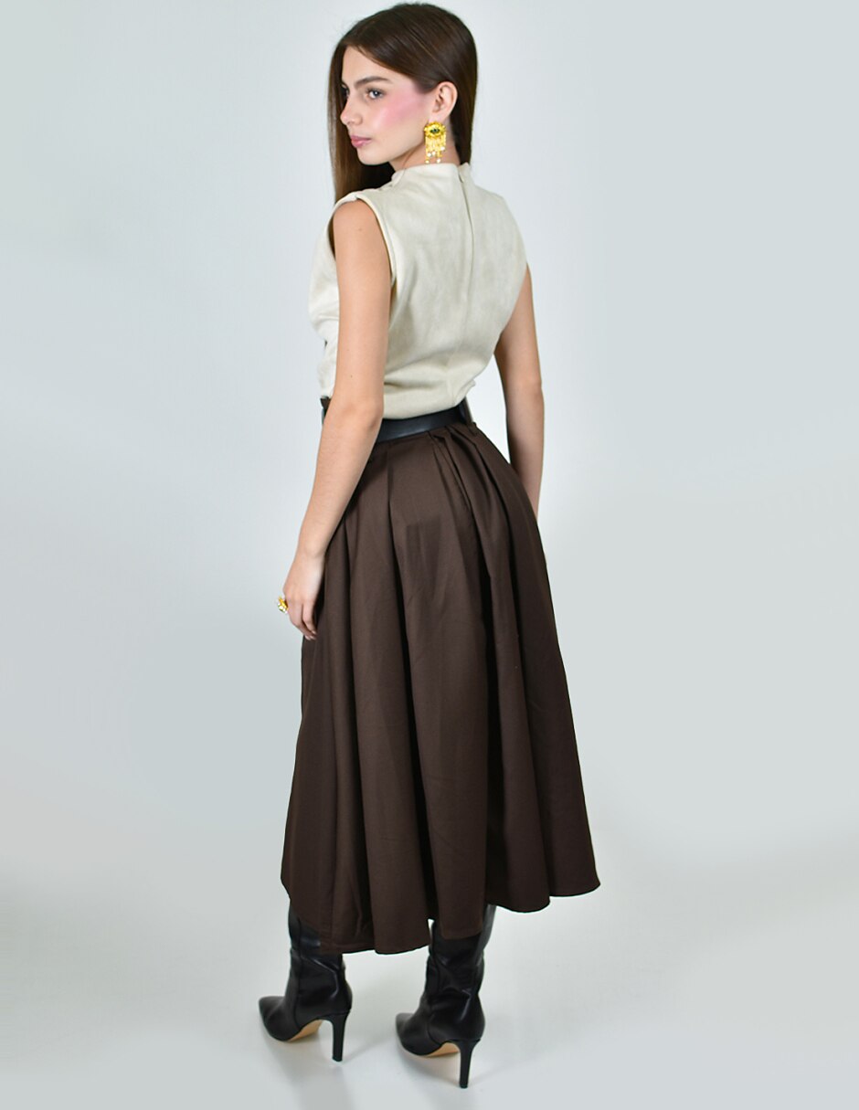 Falda midi 3