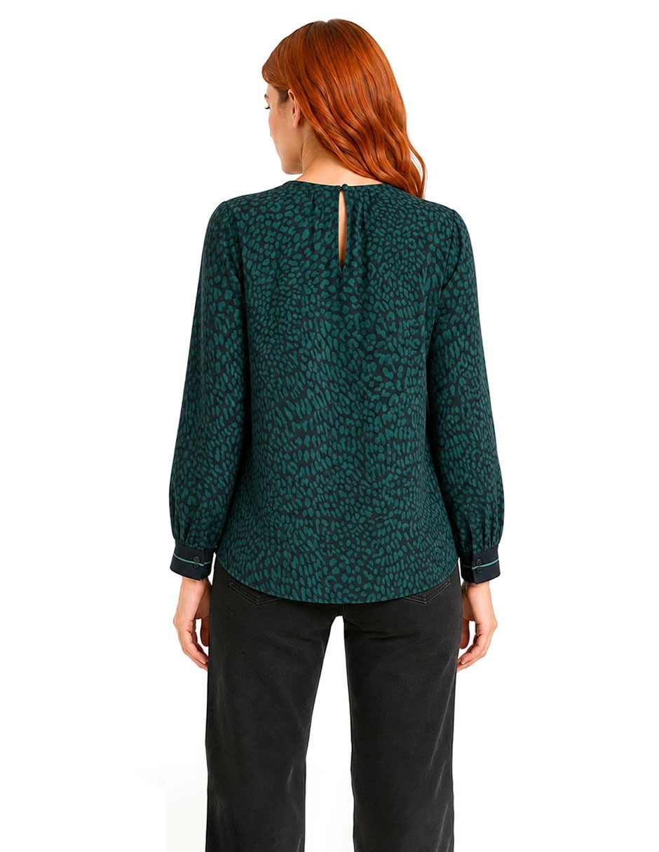 Blusa manga larga para mujer 5