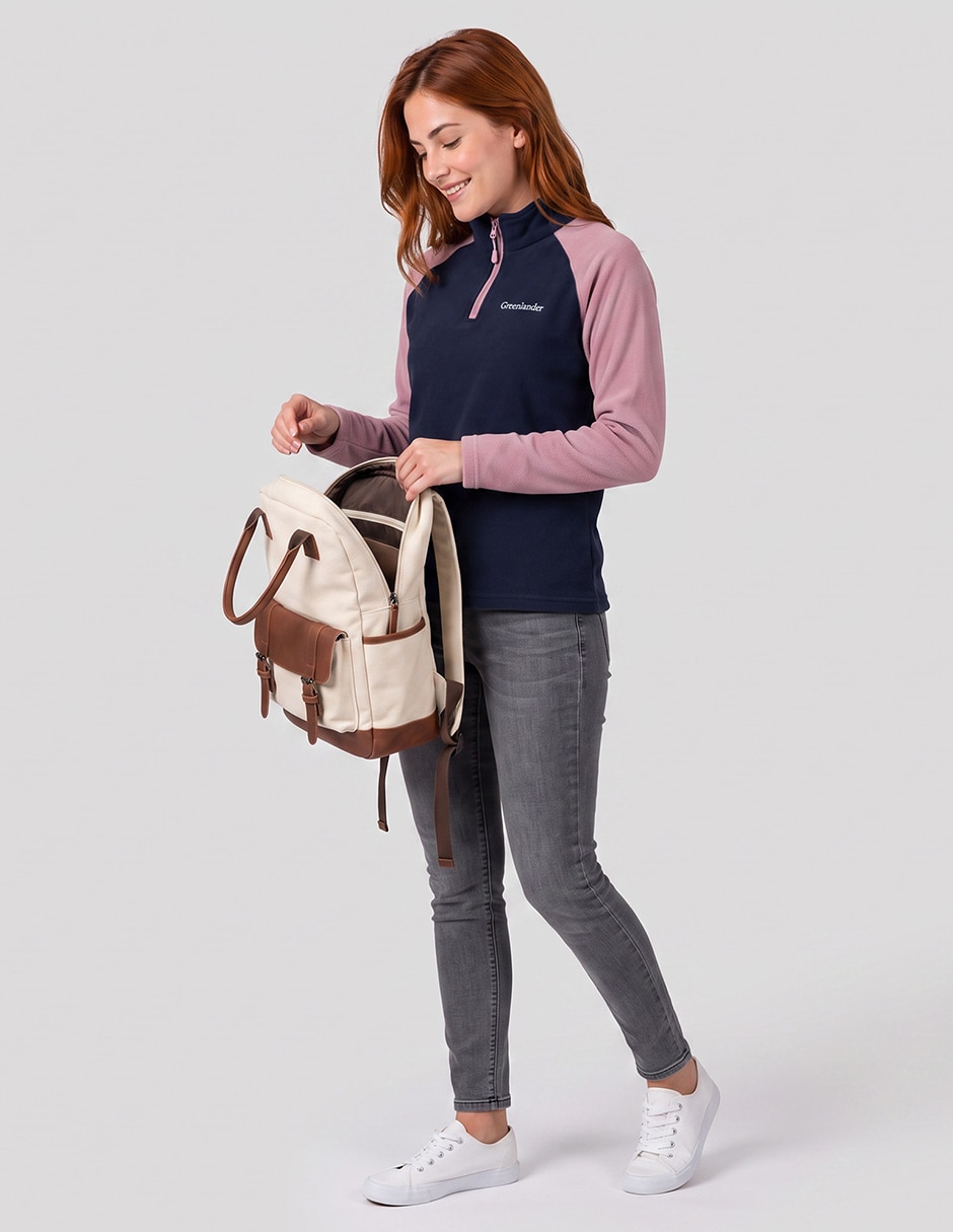 Sudadera con con abertura para mujer 3