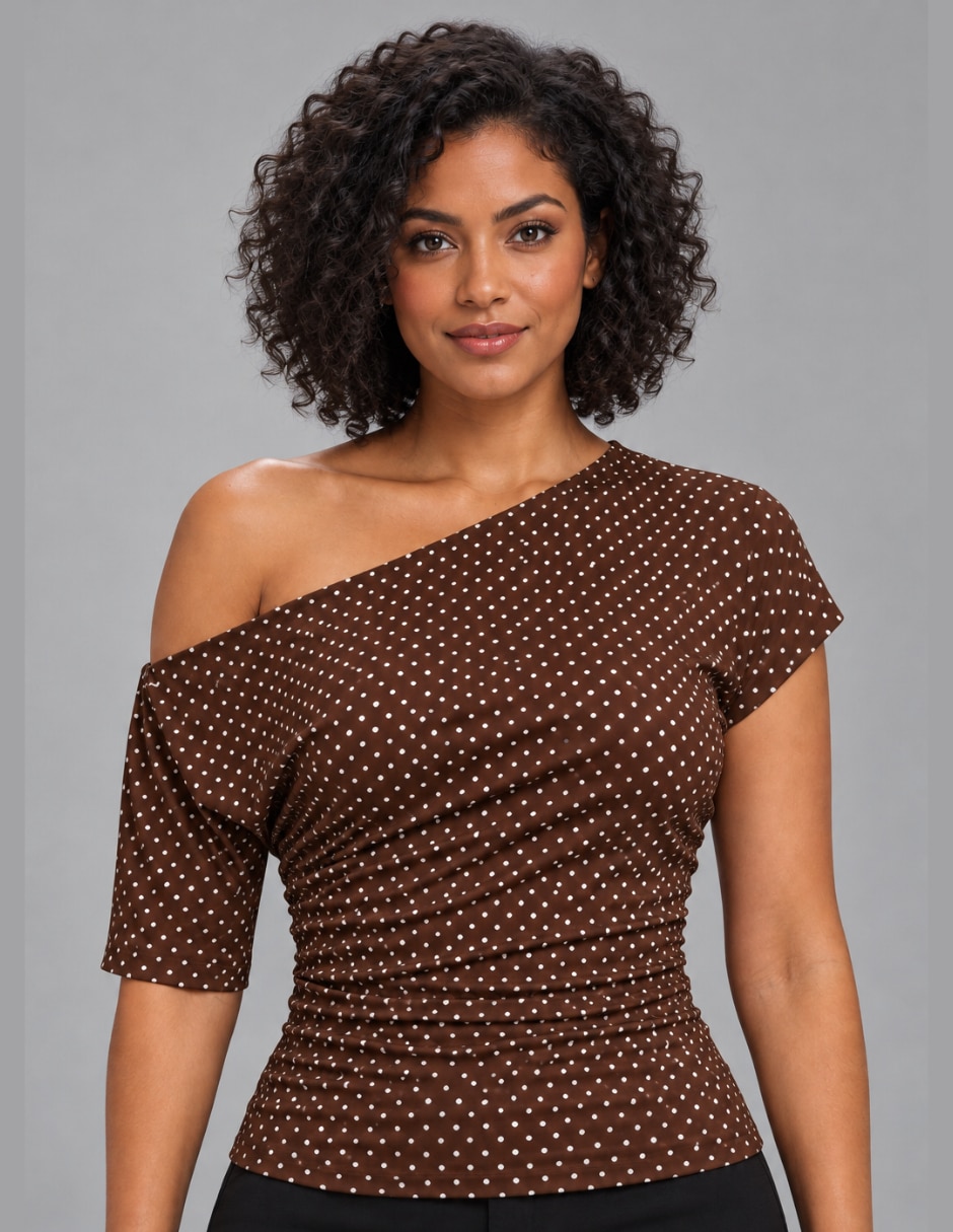 Blusa manga corta para mujer 1