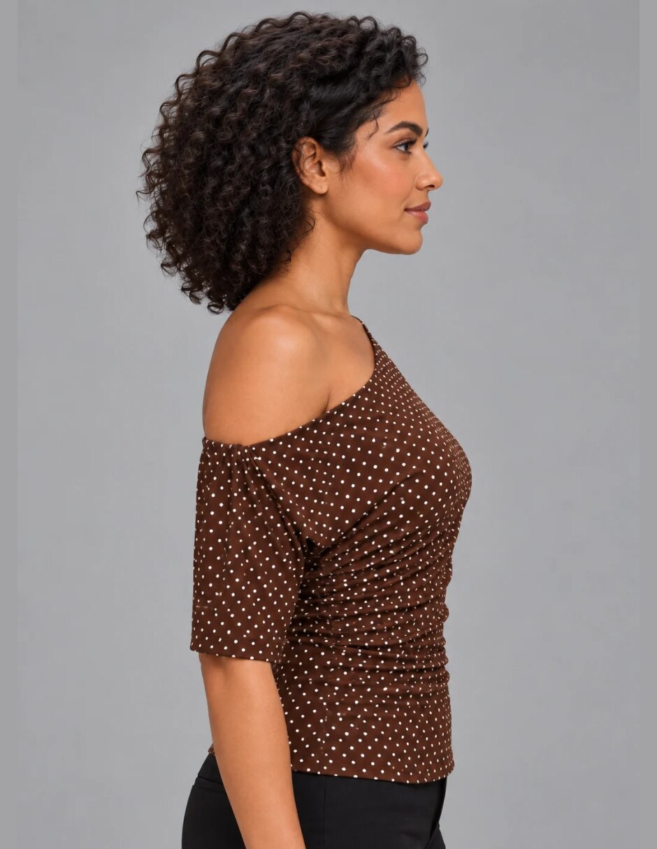 Blusa manga corta para mujer 3