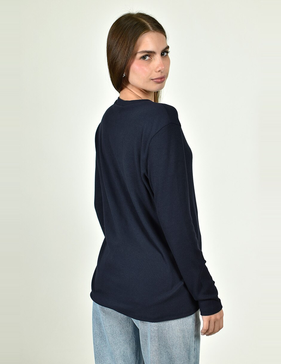 Blusa manga larga para mujer 3