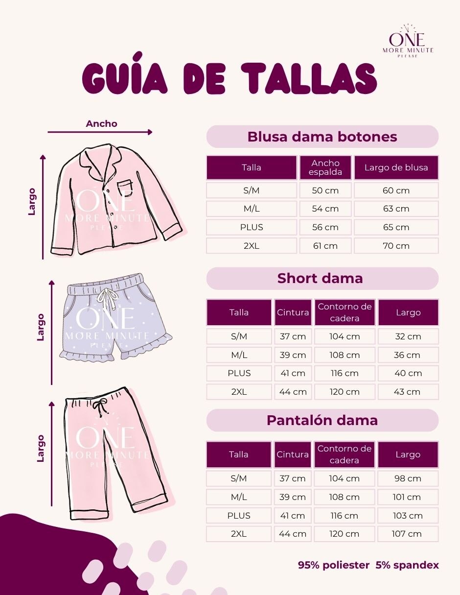 Conjunto pijama para mujer 4