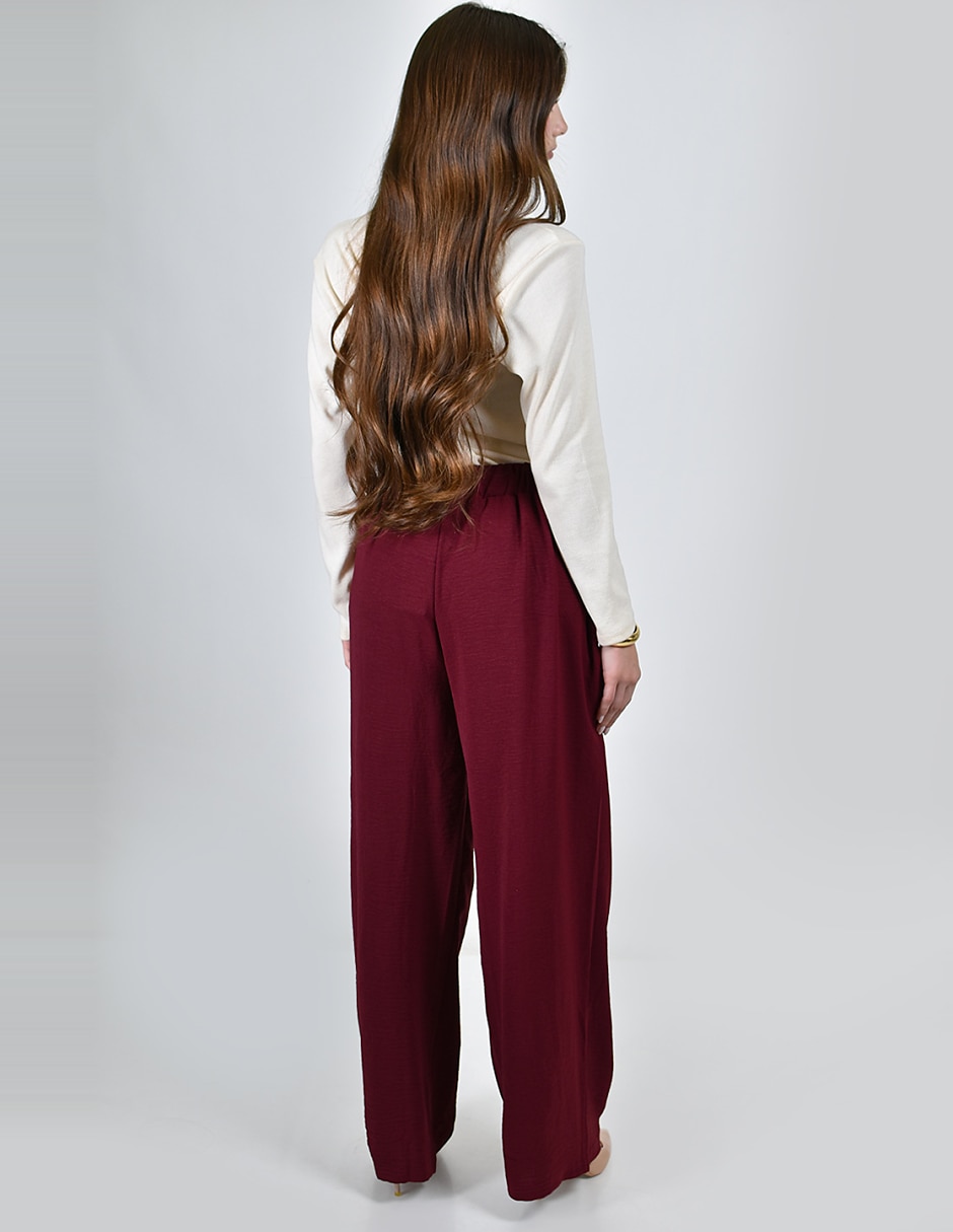 Pantalón amplio para mujer 3