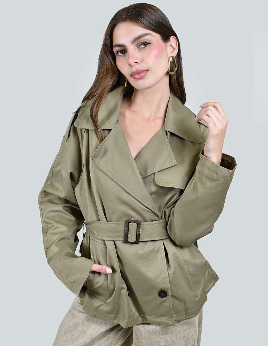Gabardina con bolsillos para mujer Gabardina con bolsillos para mujer