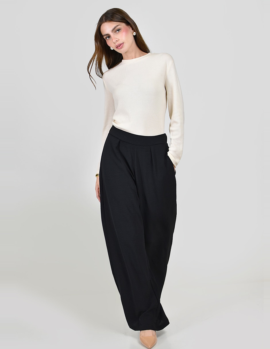 Pantalón amplio para mujer 4