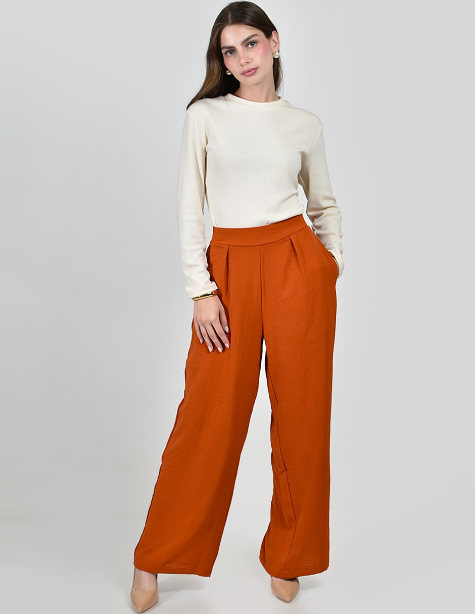 Pantalón amplio para mujer 4