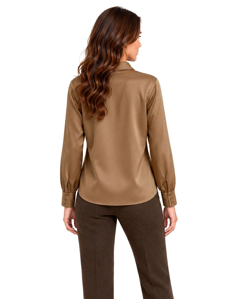 Blusa manga larga para mujer 5