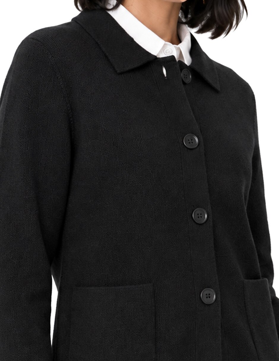 Suéter cuello polo para mujer 3