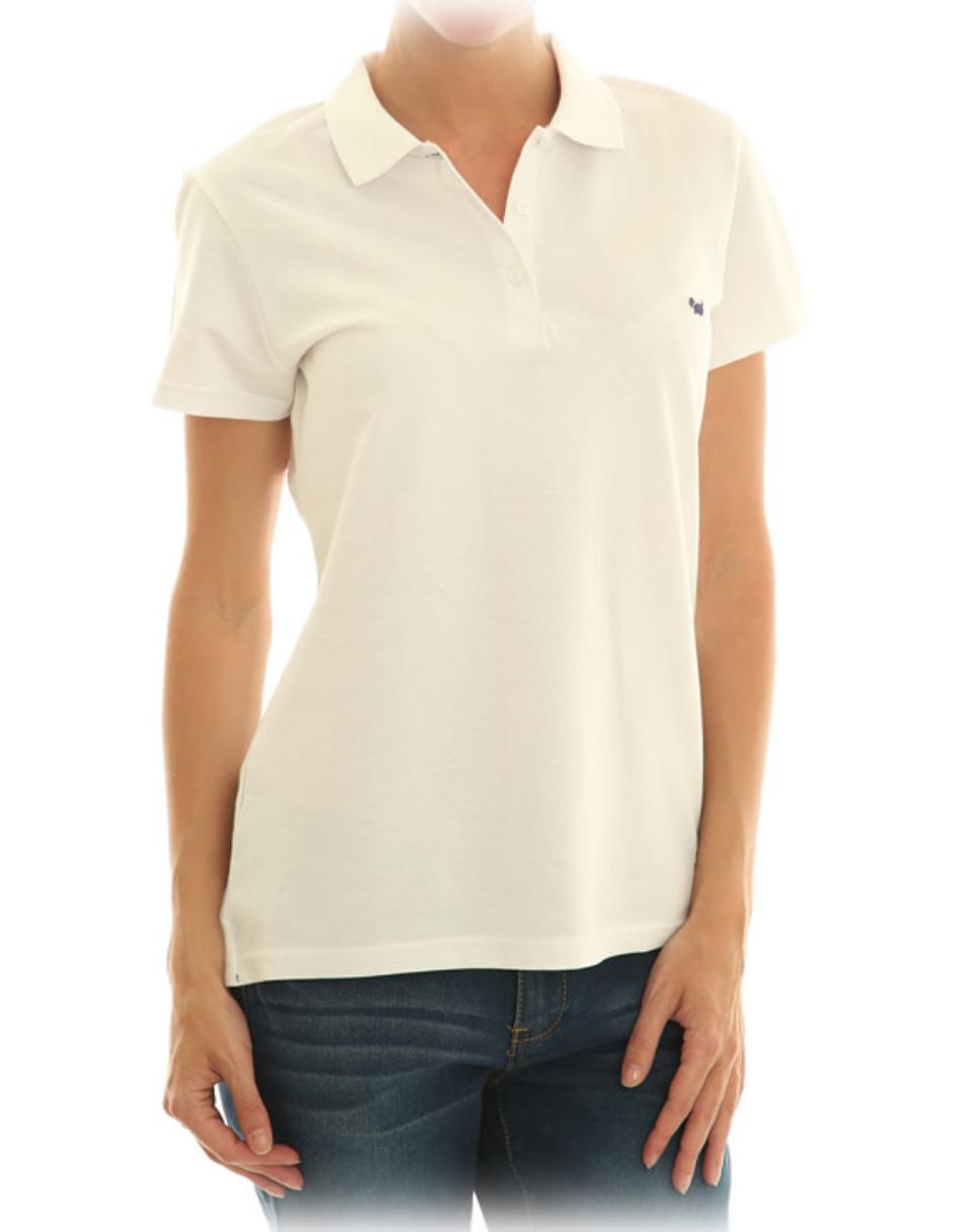 Playera tipo polo para mujer
