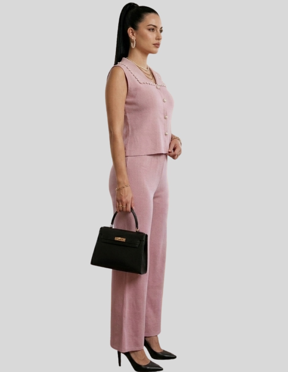 Formal conjunto 2 piezas mujer elegante para mujer 6