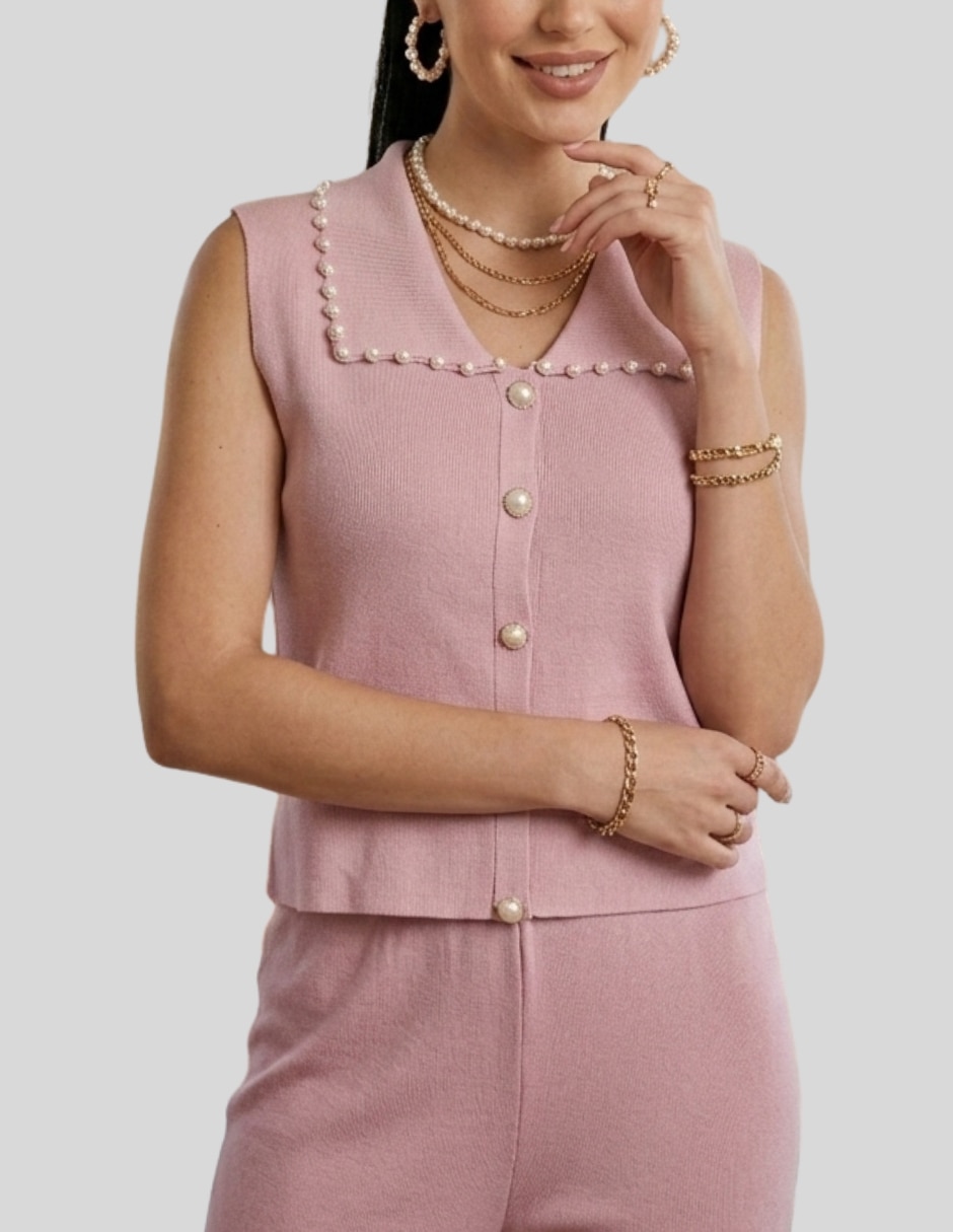 Formal conjunto 2 piezas mujer elegante para mujer 3