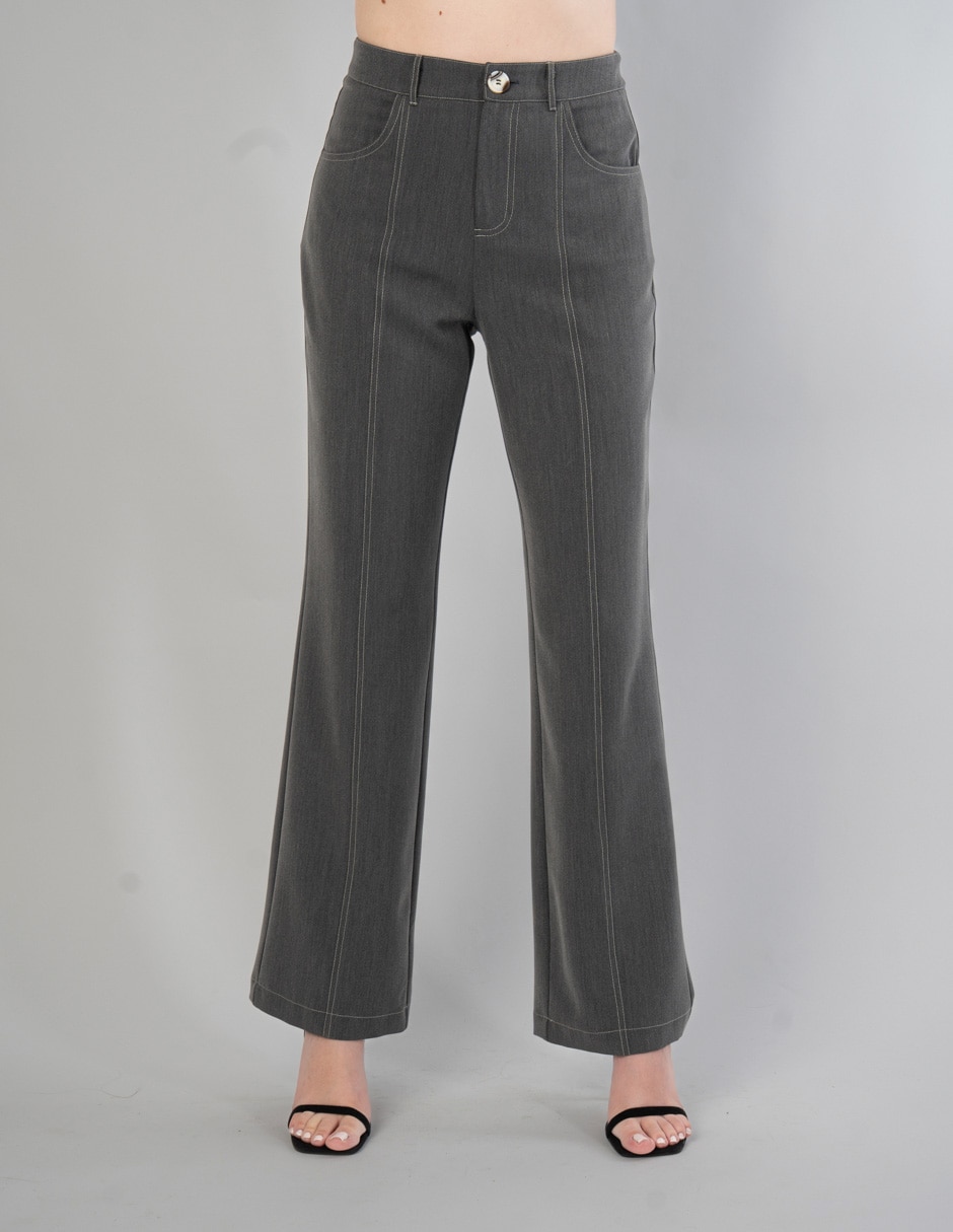 Pantalón kioto regular para mujer