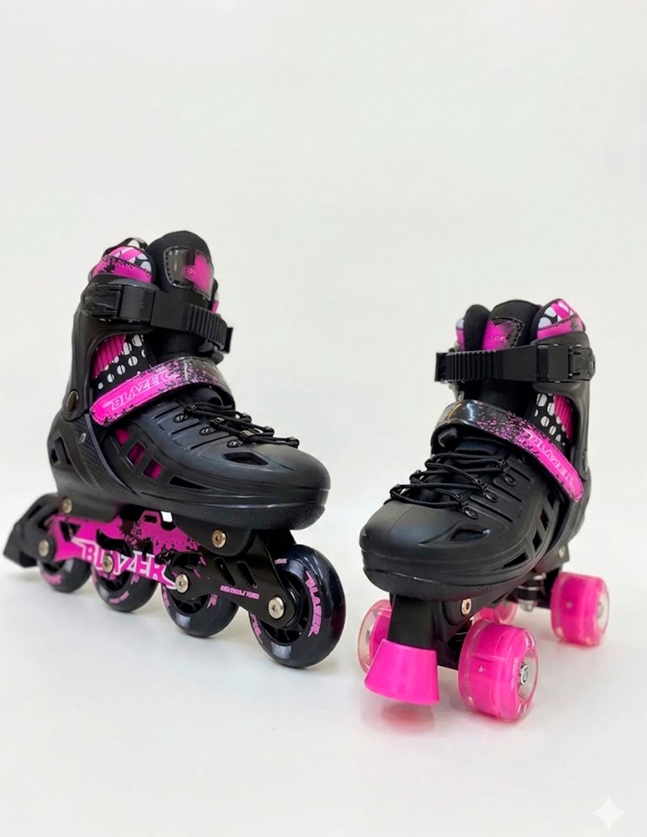 Patines 2 en 1 Ajustables 2 en 1 No aplica para (si aplica) Unisex 5