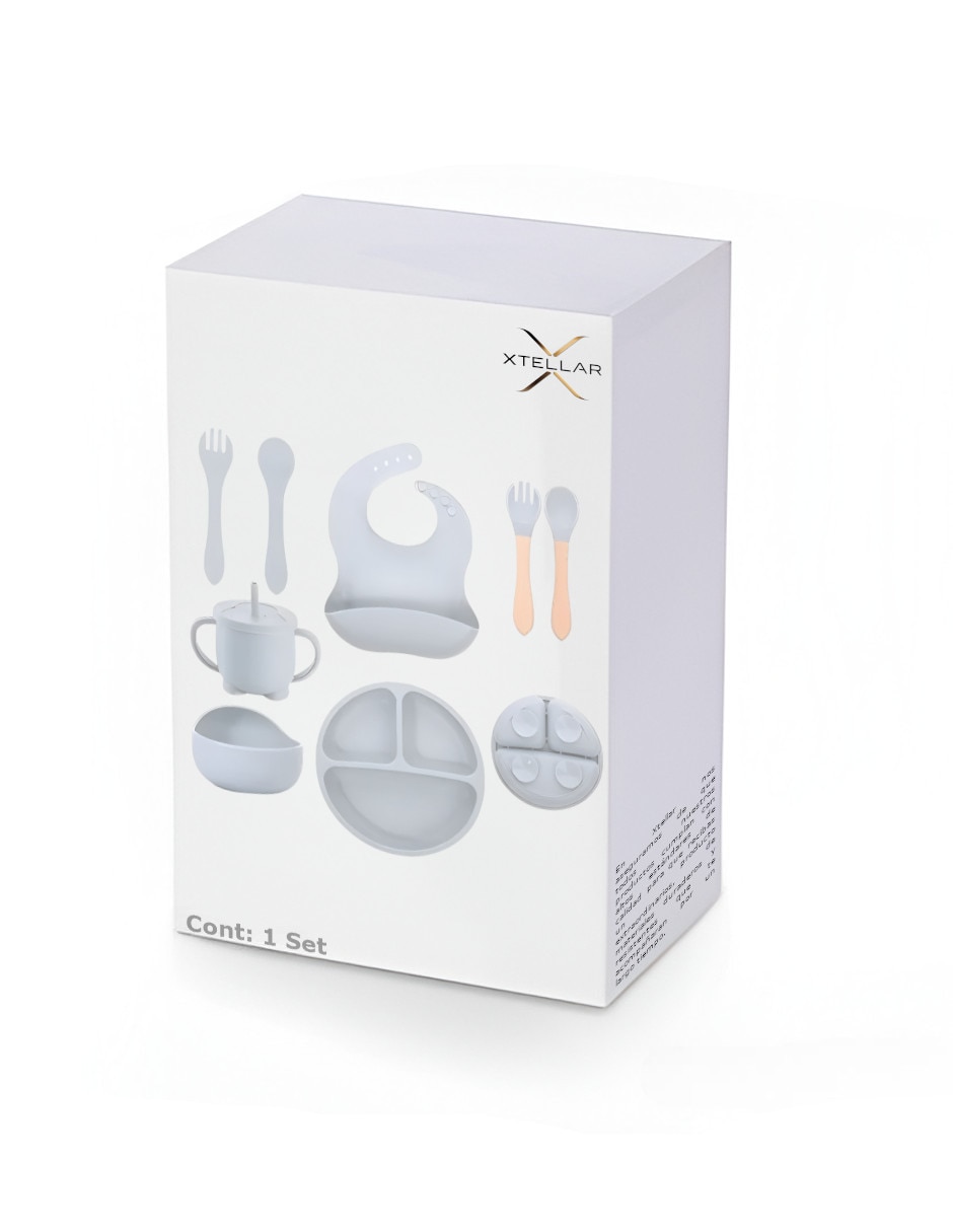 Set babero de silicón 5 piezas 3