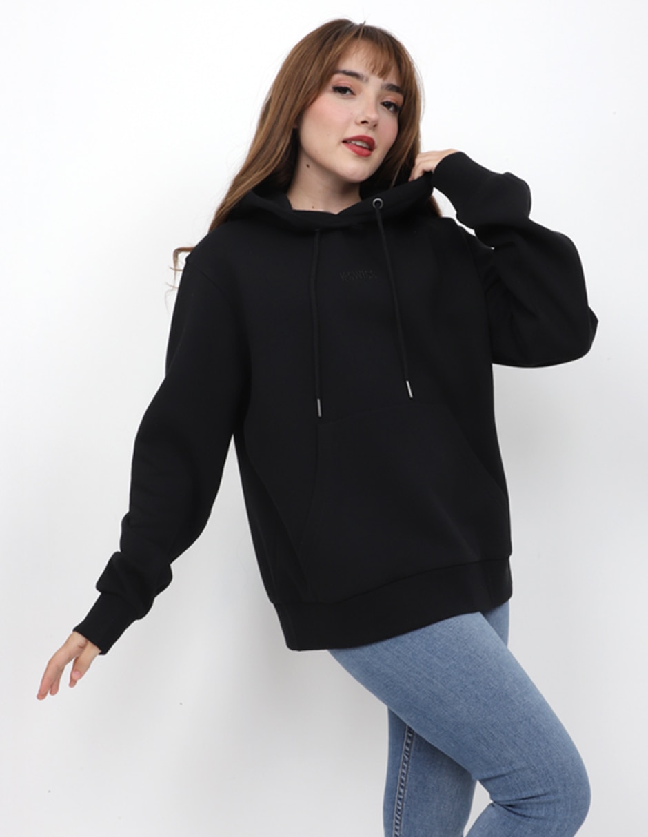 Sudadera con capucha y bolsa Debbie para mujer 2