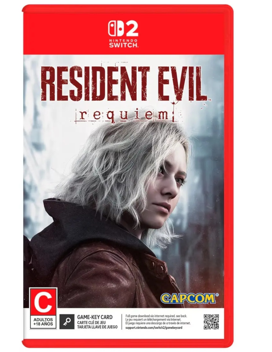 Juego estándar resident evil requiem bundle para nintendo switch 2