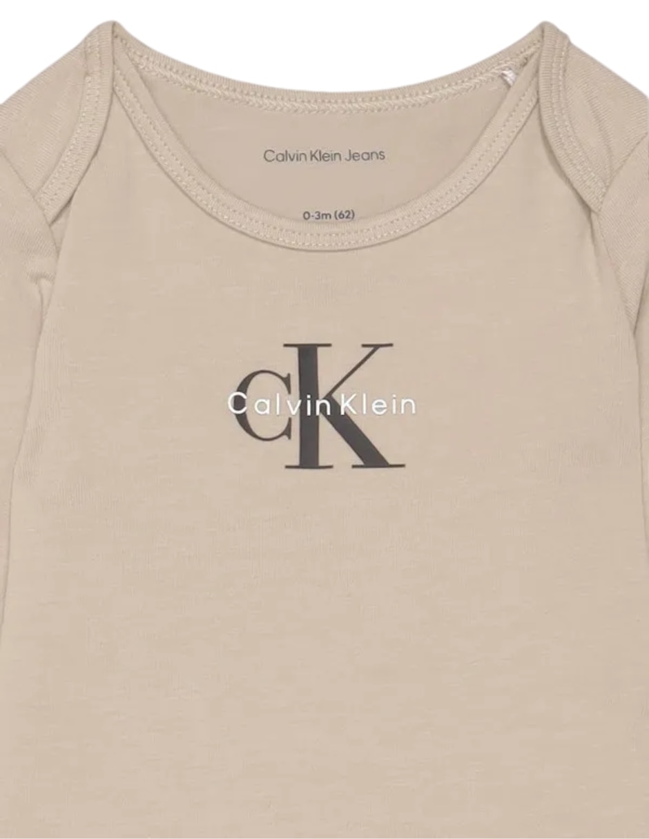 Jumpsuit Calvin Klein de algodón para bebé unisex